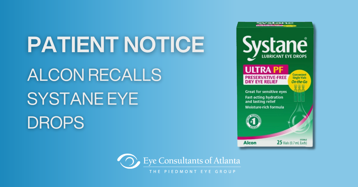 Important Patient Notice: Alcon Laboratories Recalls Eye Drops Due to Fungal Contamination